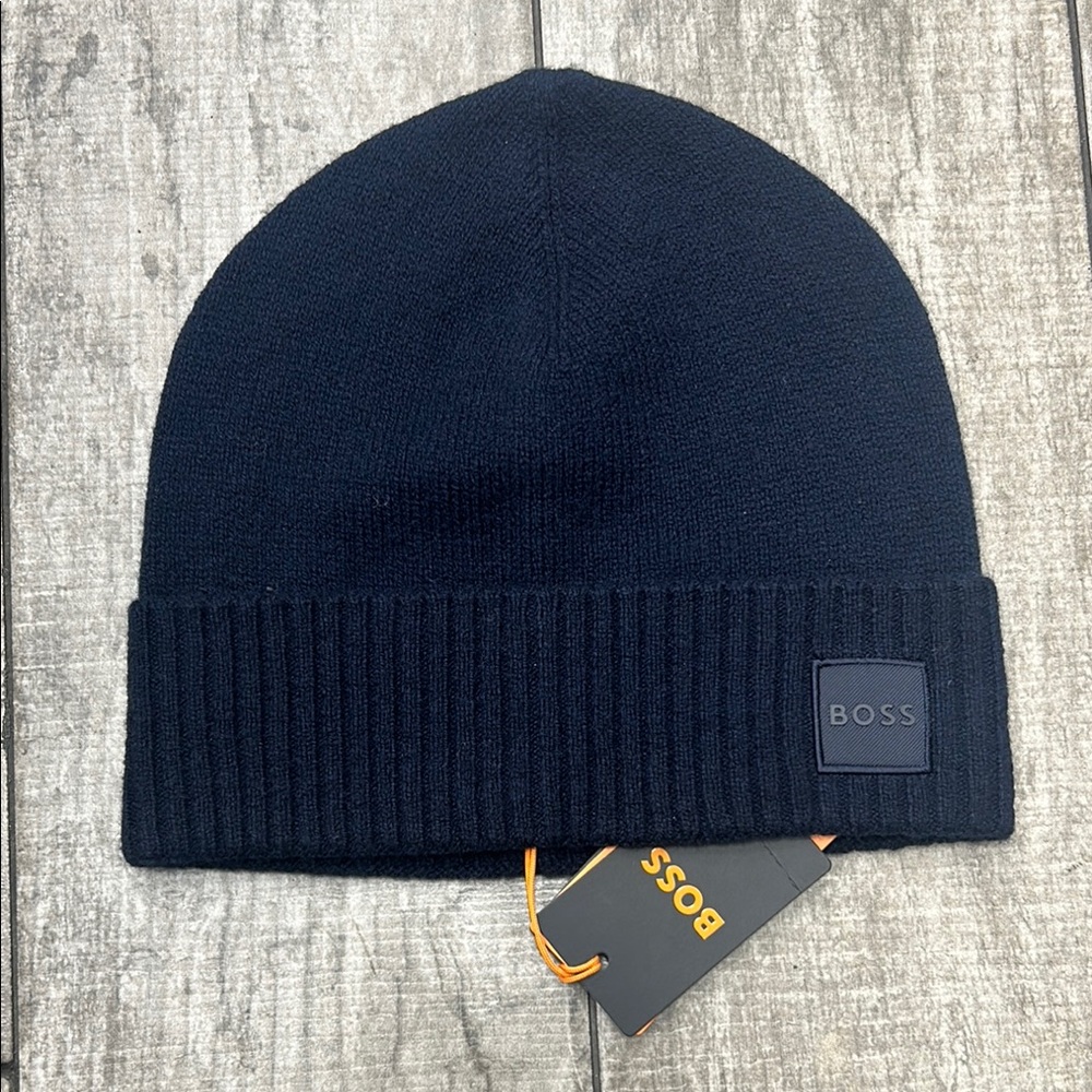 100% Authentic Boss Beanie / Hat NWT
